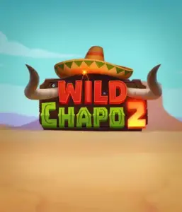 Experience the colorful Mexican desert with Wild Chapo 2 slot by Relax Gaming, highlighting a whimsical bull wearing a sombrero amid a serene desert backdrop. This image conveys the fun and adventure of the game, great for players who enjoy unique themes, delivering a entertaining gaming experience.