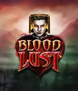 The captivating game interface of Blood Lust, showcasing elegant vampire icons against a mysterious nocturnal landscape. Highlighted in this image is the slot's enthralling atmosphere, complemented with its distinctive features, appealing for those drawn to the vampire genre.